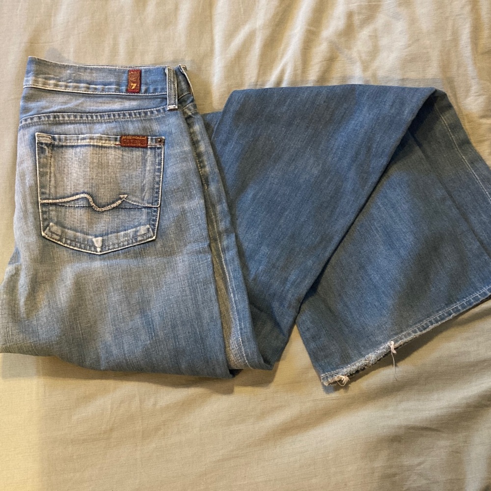 7 For All Mankind Classic Blue Jeans